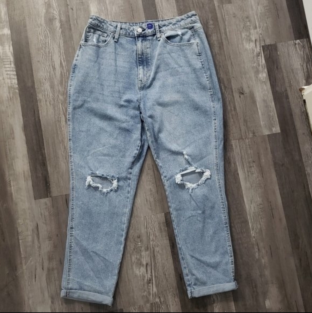 Arizona Jean Co. Curvy Mom Junior Jeans